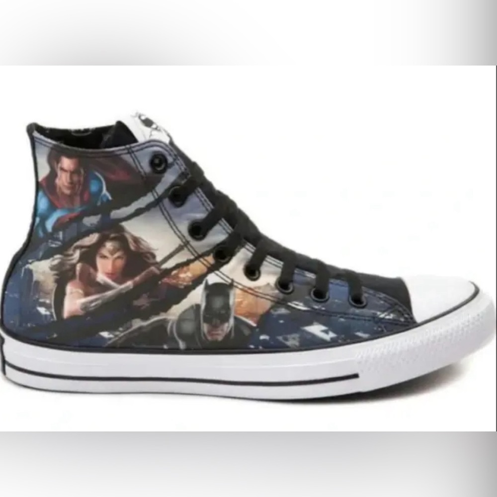 Converse Chuck Taylor All Star High Top DC Comics. Size 11. Justice League.